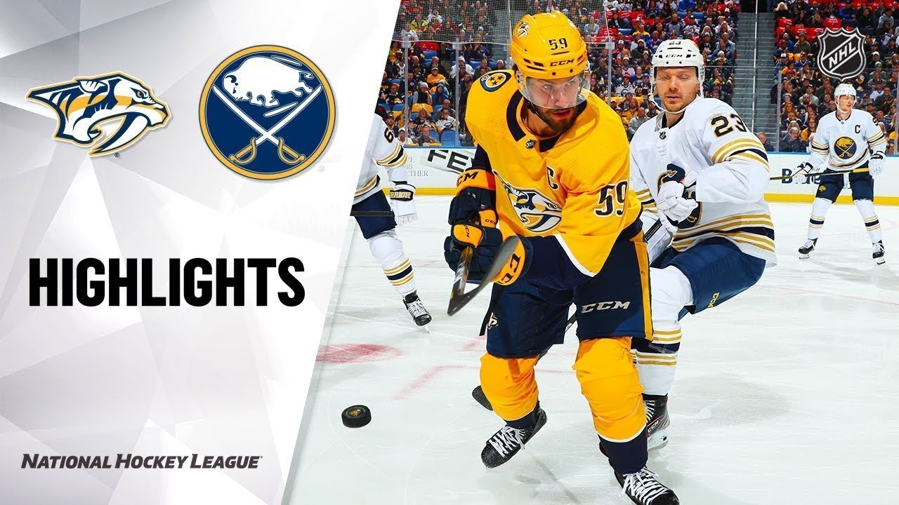 Баффало - Нэшвилл / NHL Highlights | Predators @ Sabres 12/12/19