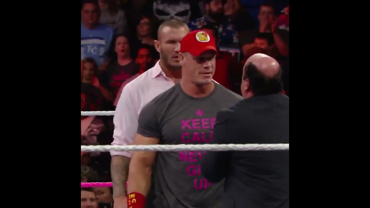 Rko to Heyman & Cena #shortsfeed #johncena #wwe