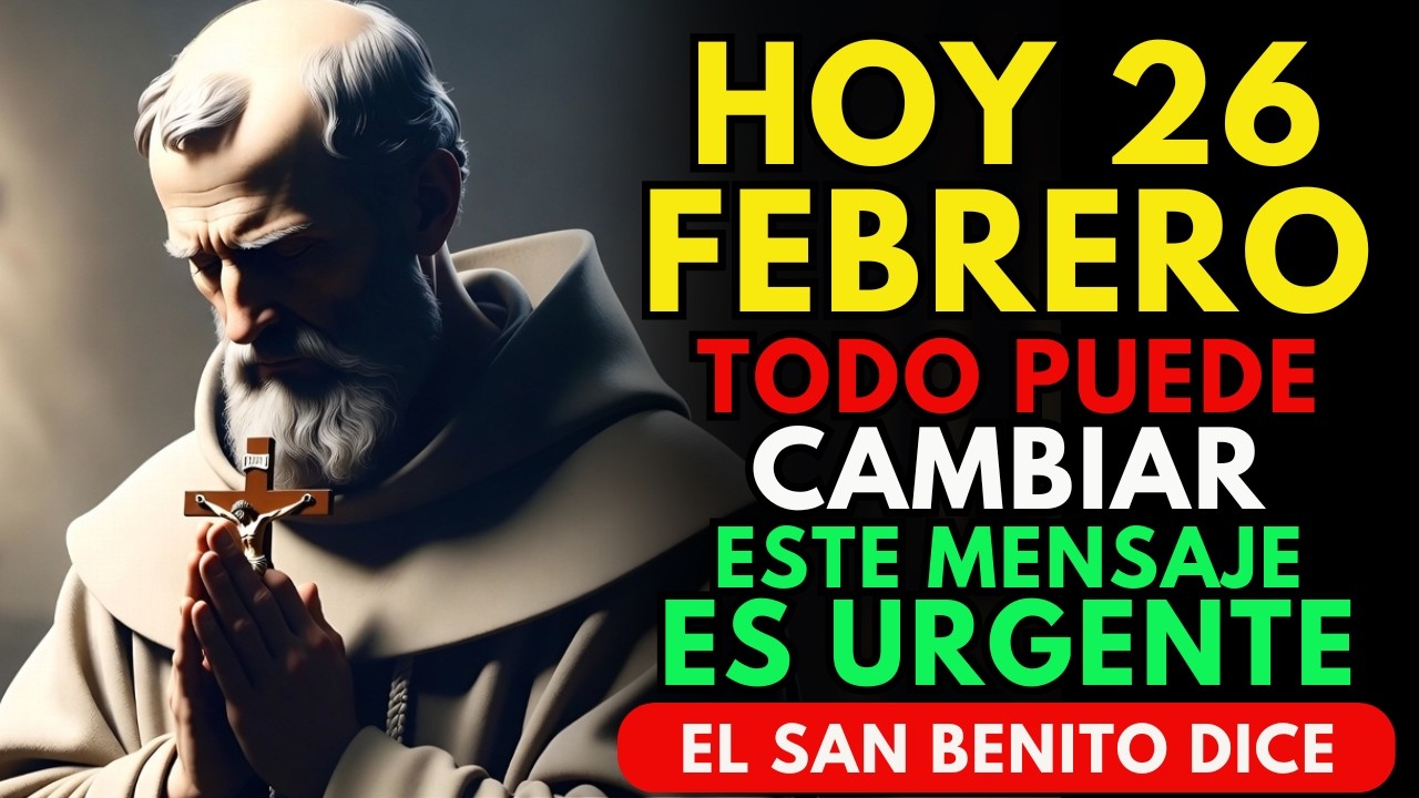🚨 14 DE FEBRERO DE 2026, ESTA ES LA ORDEN DE HOY | SAN BENITO Y TU MILAGRO