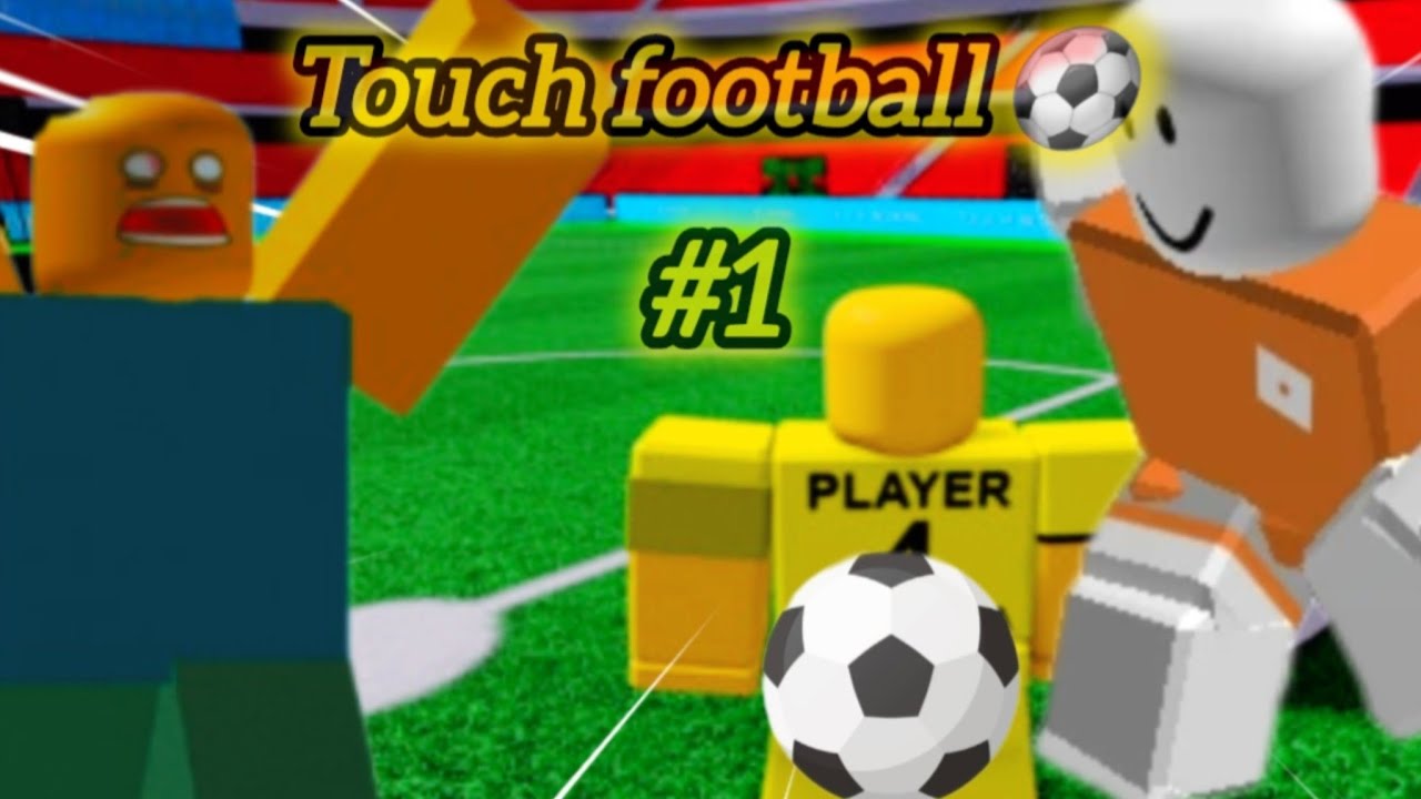 My first Touch football gameplay| Roblox- touch Football #1