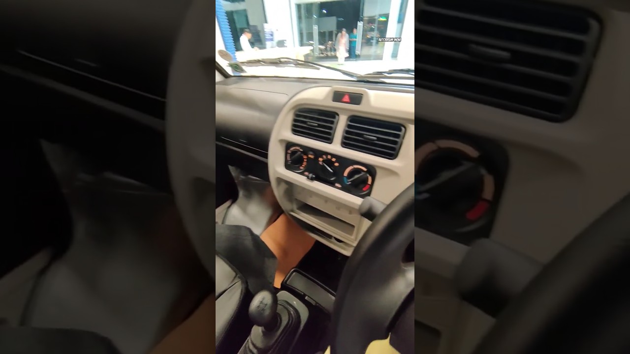 Maruti Suzuki Eeco 5 STR AC CNG Dashboard Design 🔥
