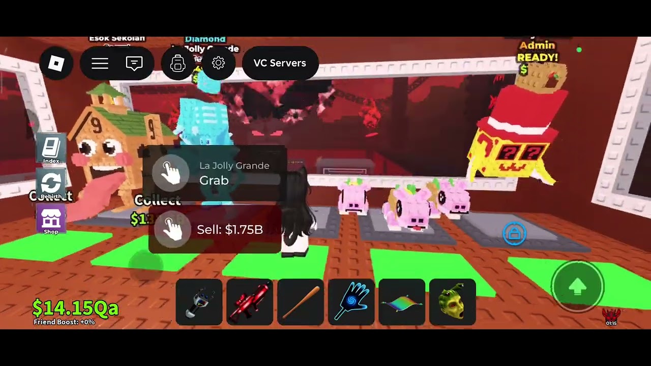 Ανοίγω πολλά lucky block δες πήρα κάτι καλό?