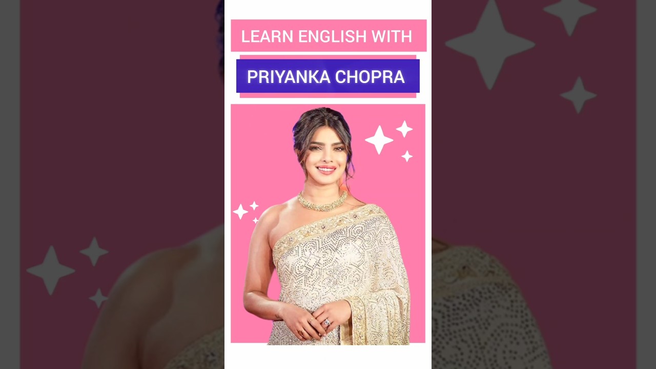 Learn english with Priyanka Chopra..#shorts #trending #bollywood #viral  #Scholar'shub #Dreamchasy