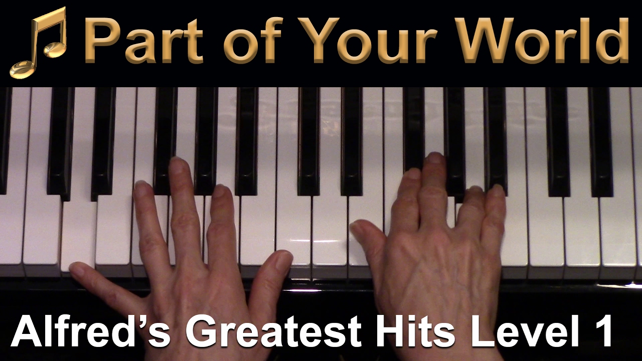 Part of Your World (Elementary Piano Solo)
