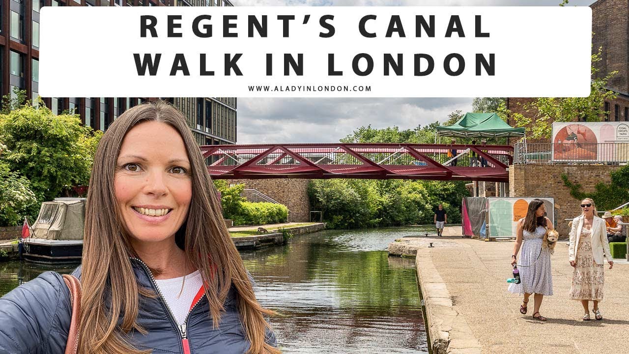 REGENT'S CANAL WALK IN LONDON | King's Cross | Islington | Angel | Hoxton | Dalston | Hackney