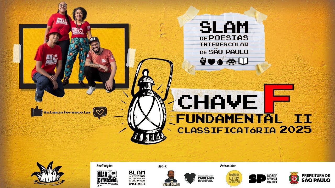 CHAVE F - SELETIVAS DO 11&deg; SLAM INTERESCOLAR SP -  Ensino Fundamental II