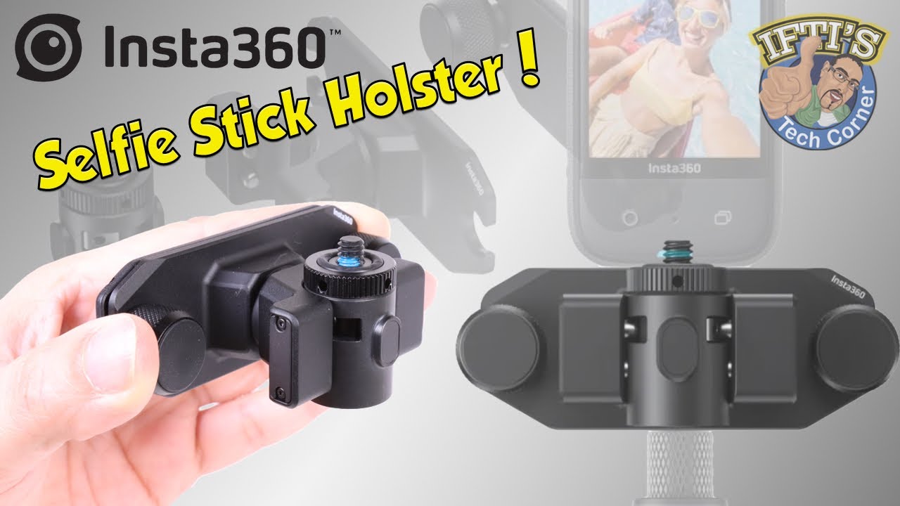 Insta360 Magnetic Selfie Stick Holster / Strap Mount : REVIEW