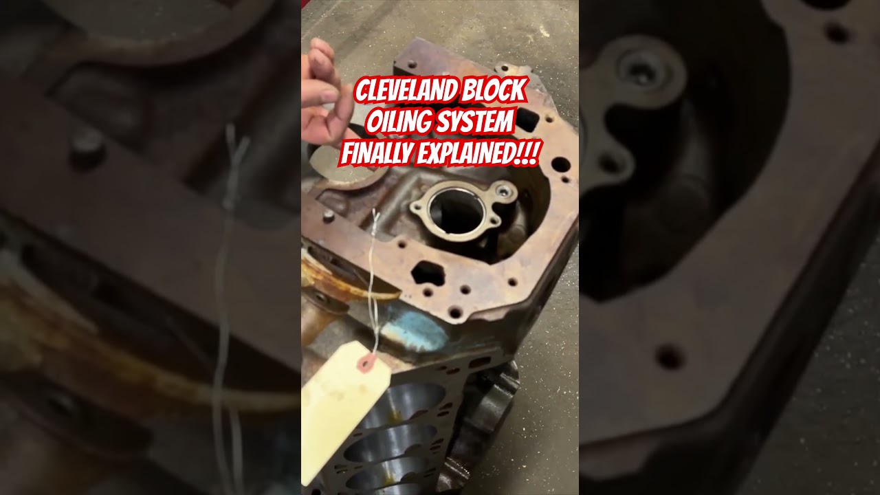351C oiling system finally explained!!! #smallblockford #enginetips #tipsandtricks #enginebuilder