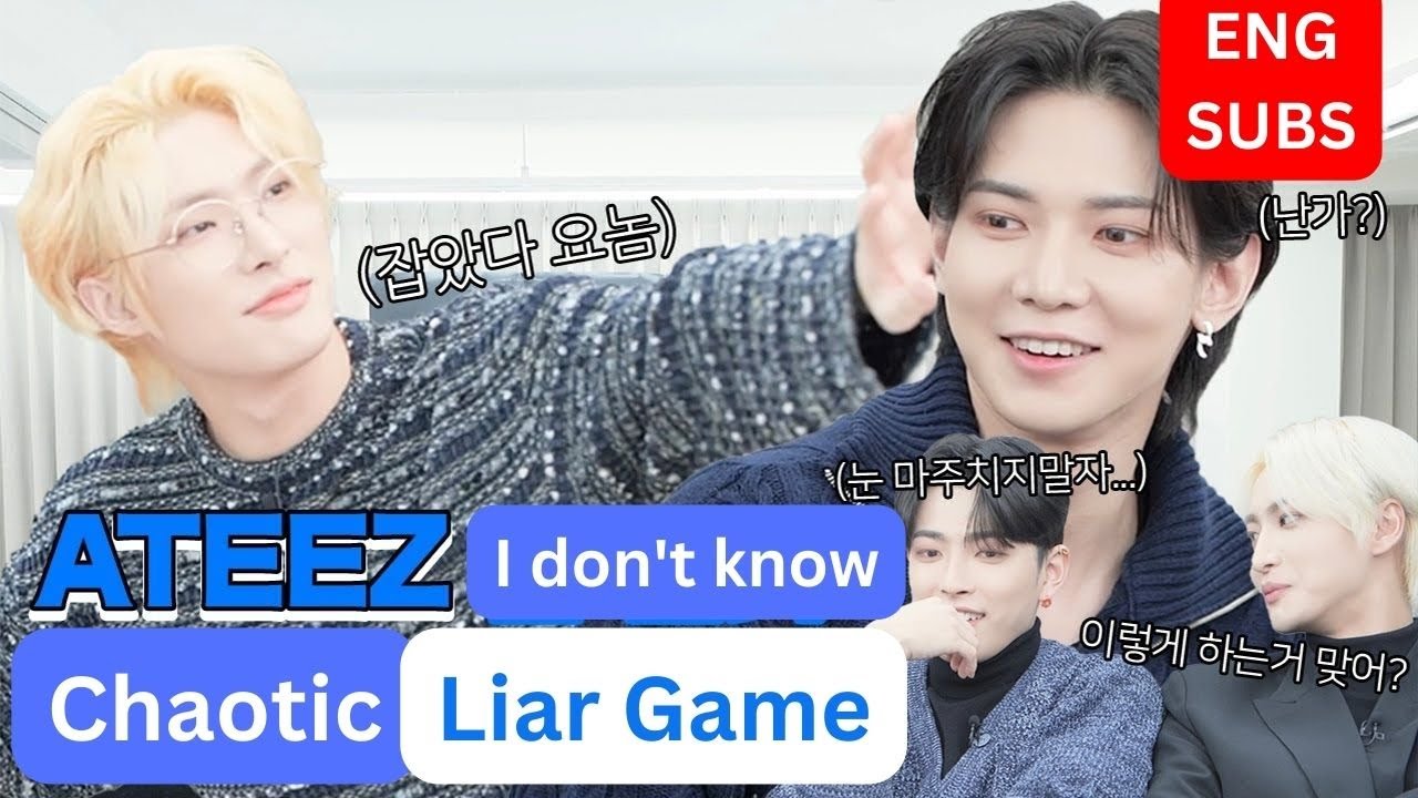 [ENG SUB] ATEEZ Liar Game | Naver Now | 'Is this how the Liar Game is played?'