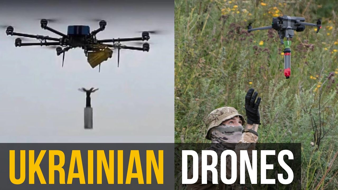 Ukrainian Drones in action against Russian Army