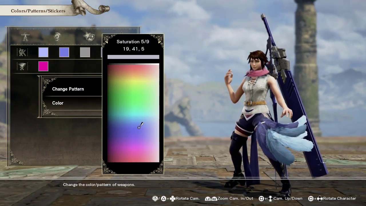 Soul Calibur 6 - Yuna (Final Fantasy X-2) Character Creation Tutorial