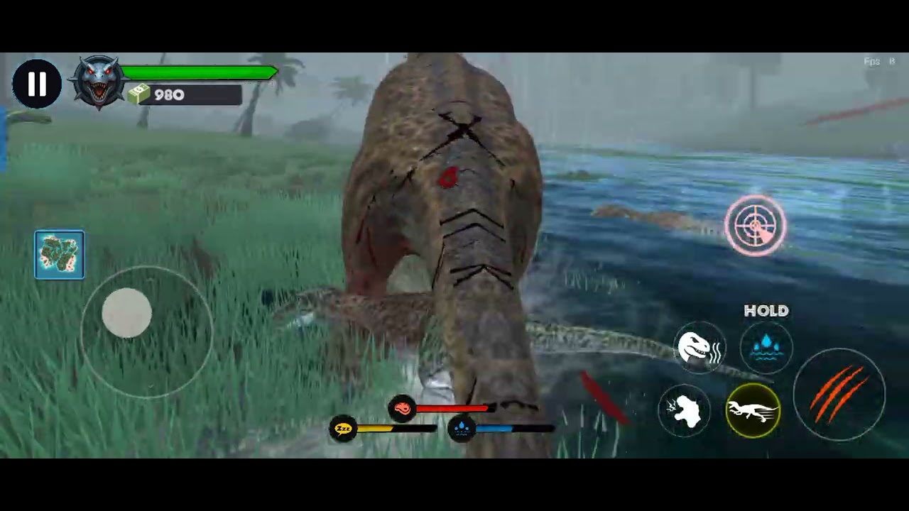 Jurassic clach baryonyx gameplay 