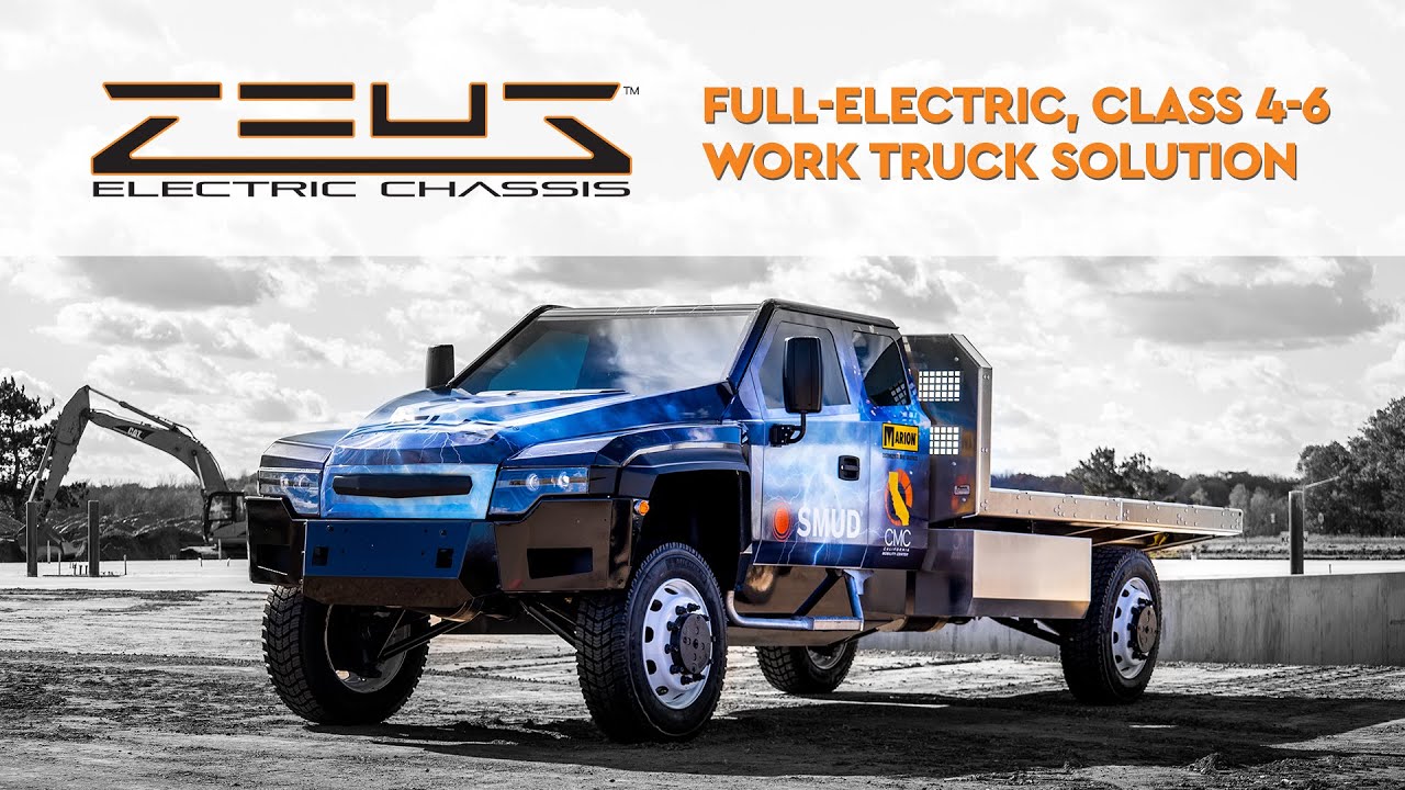 Zeus Electric Chassis - Class 4-6, Full-Electric Work Truck Solution