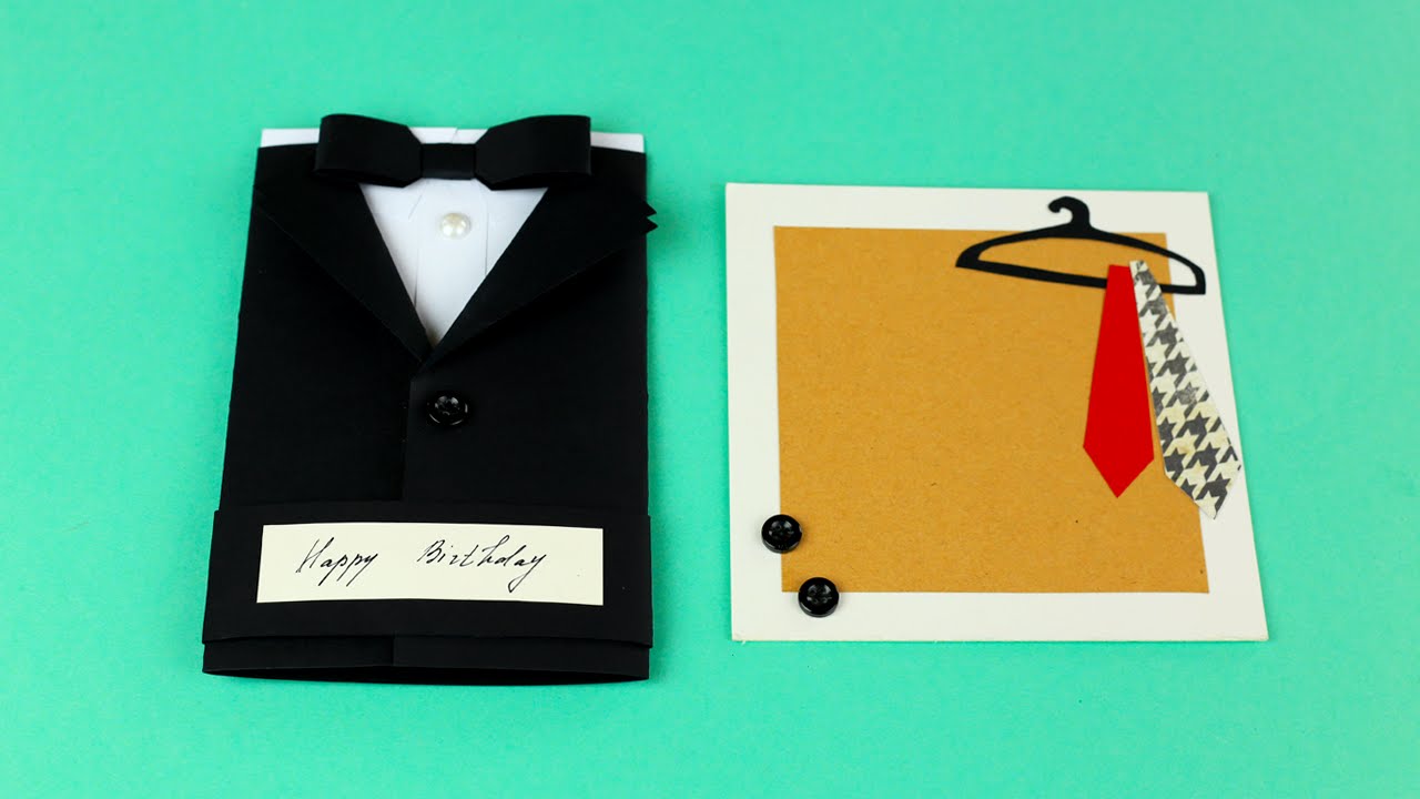 Открытка парню своими руками