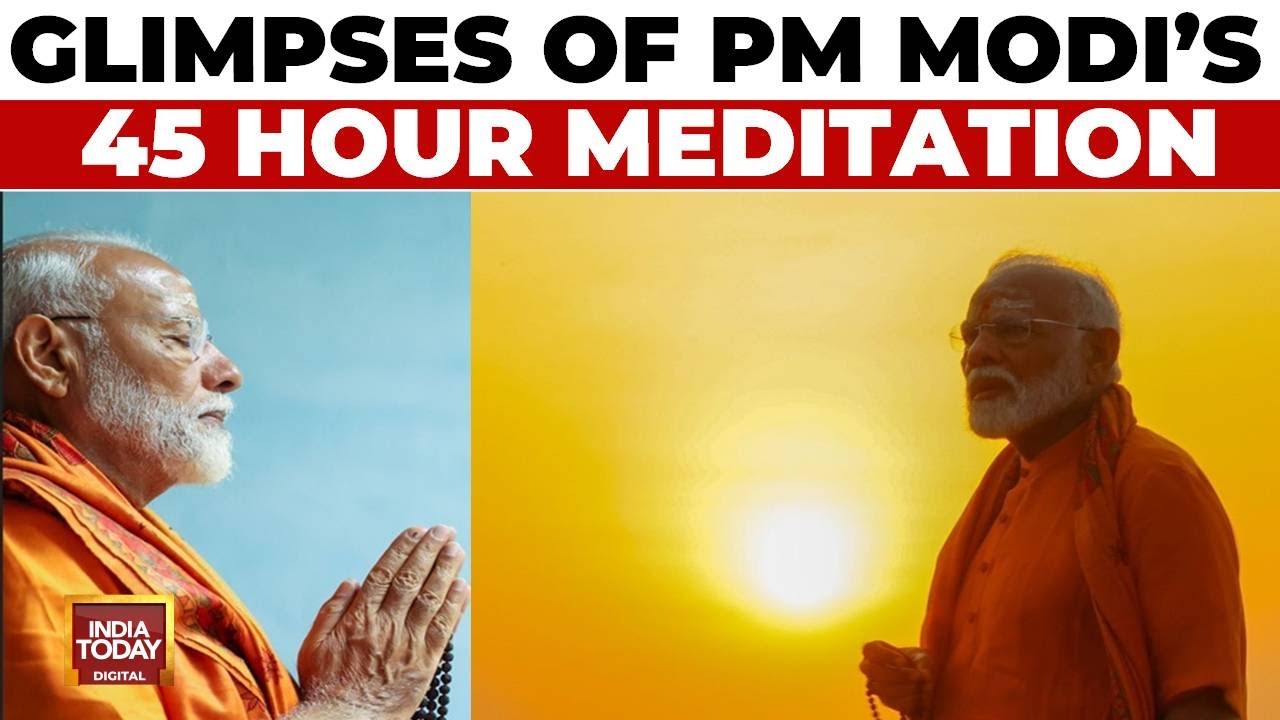 PM Modi Meditates At Vivekananda Rock Memorial | PM Modi To Take Liquid Only Diet | India Today News