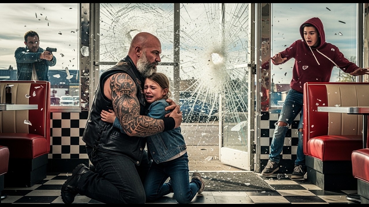 Homeless Boy Shielded a Biker’s Daughter from Gunfire—Hells Angels Were Stunned