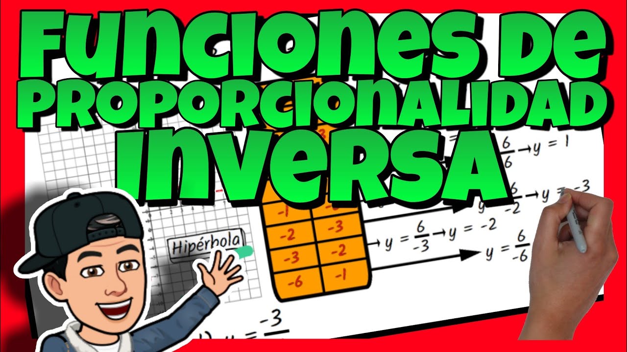 🔴 FUNCIONES de PROPORCIONALIDAD INVERSA