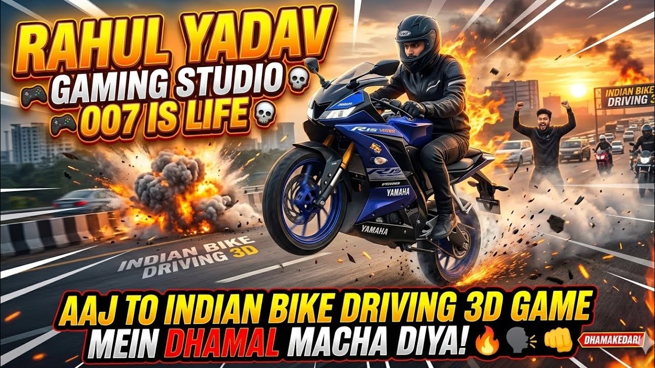 Rahul Yadav Gaming Studio  007 is live