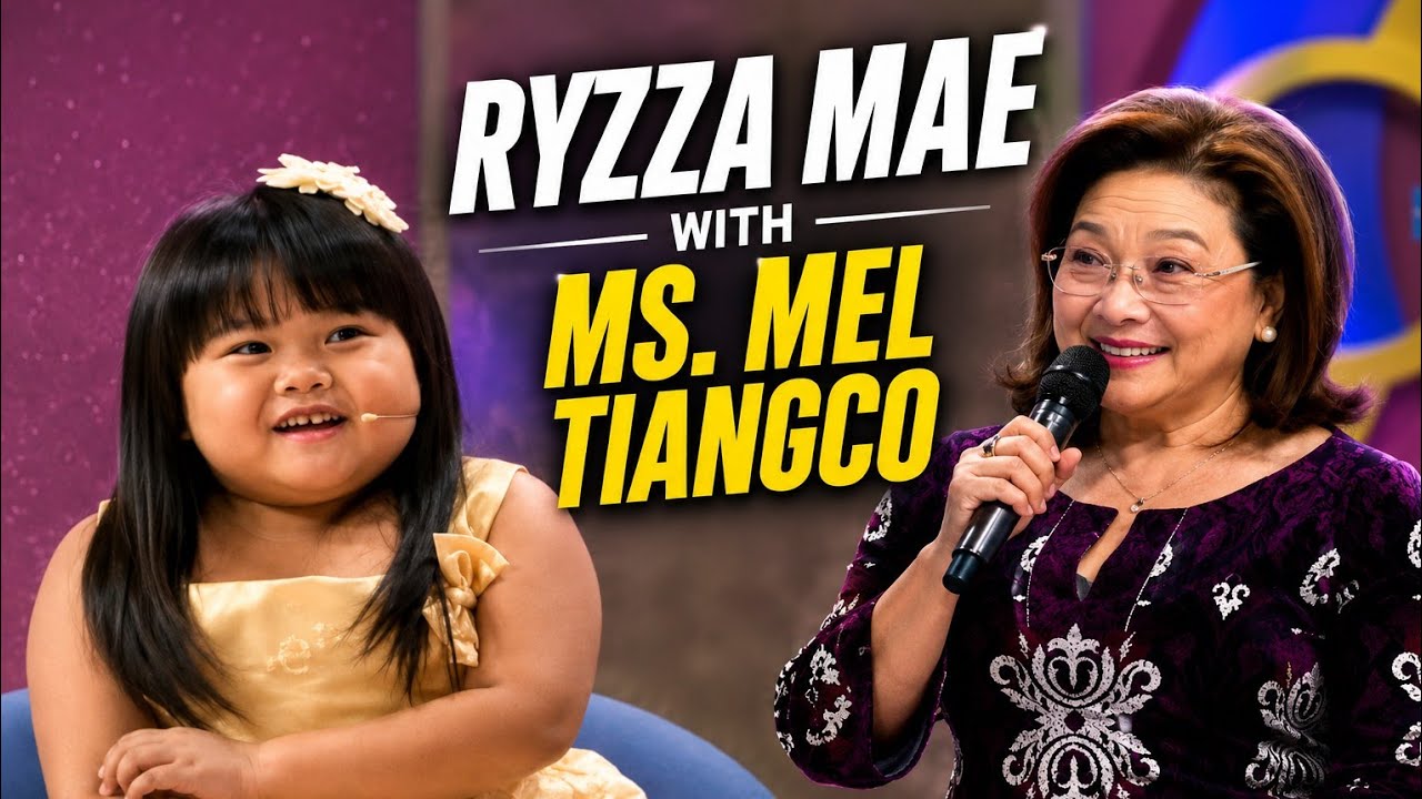 Ryzza Mae Dizon with Mel Tiangco