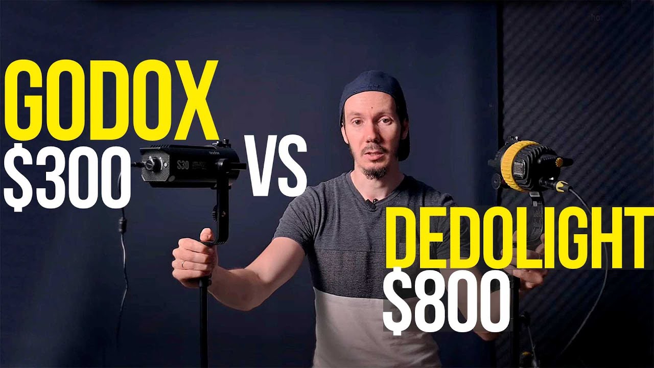 Обзор Godox S30 vs Dedolight DLED 4.1 | СРАВНЕНИЕ постоянного света за $300 и $800