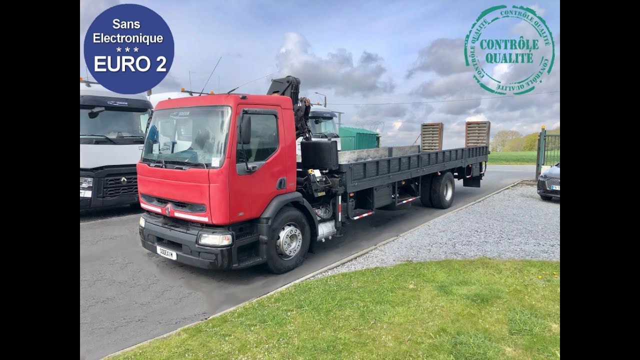 SODEXIM : Camion porte-materiel renault premium 260 (VS 2327)