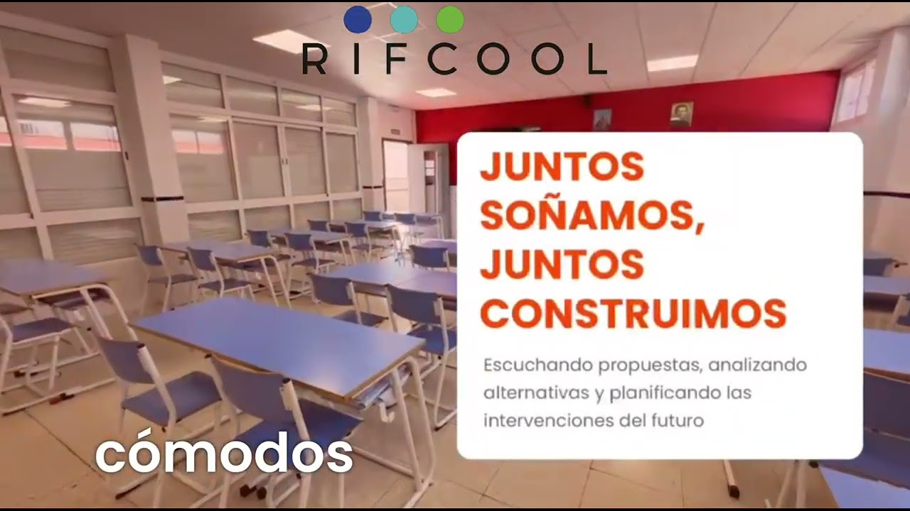 Instalaci&oacute;n de Aire Acondicionado Sostenible en un Colegio | Sistema de Bioclimatizaci&oacute;n Rifcool