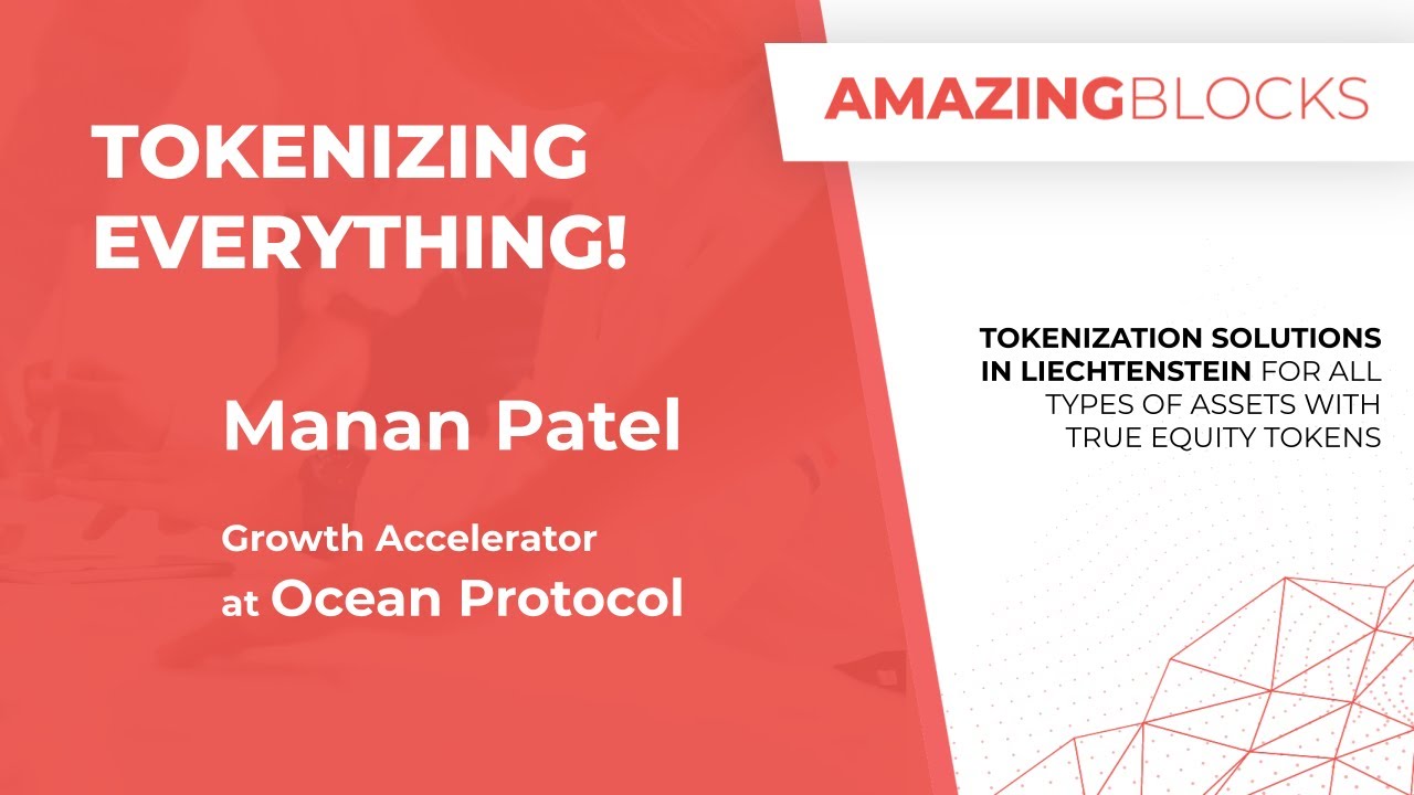 TOKENIZING EVERYTHING! - Ep. # 10 - Data, AI and Tokenization