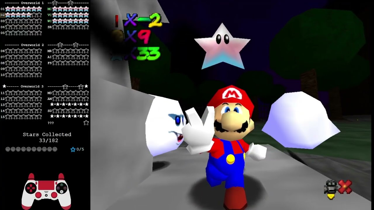 Transcending the Rainbow: Course 2 - Trepidation Mansion (Savestateless)