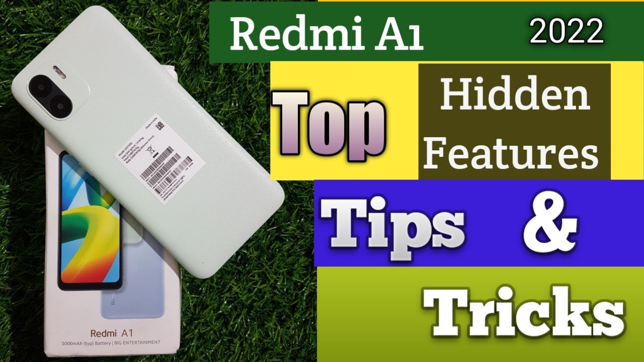 Redmi A1 Tips And Tricks | Redmi A1 Hidden Features | Redmi A1 2022 Features |
