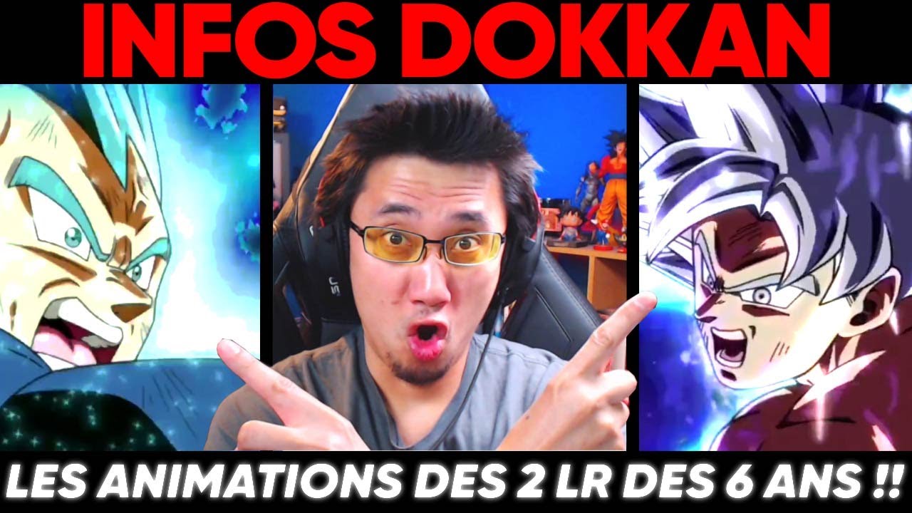 Animations de Goku UIM LR et Vegeta Bleu Evolution LR - DOKKAN BATTLE