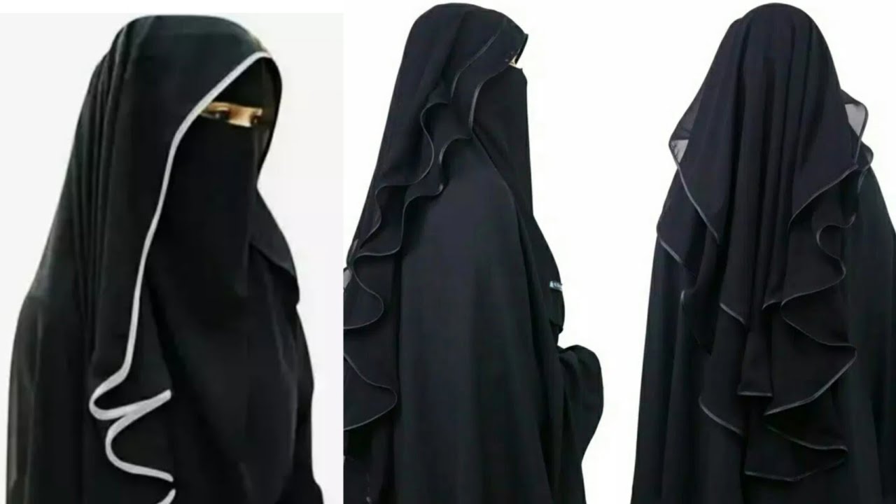 Hoodie/Butterfly Niqab / cutting and stitching Tutorial/