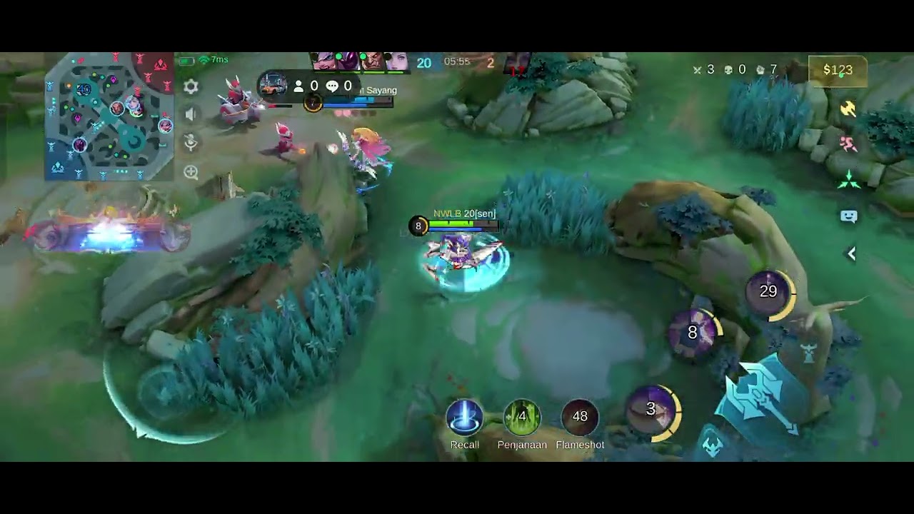 Bocil Nana Maniac. #mobilelegends #itemnana #mlbb 