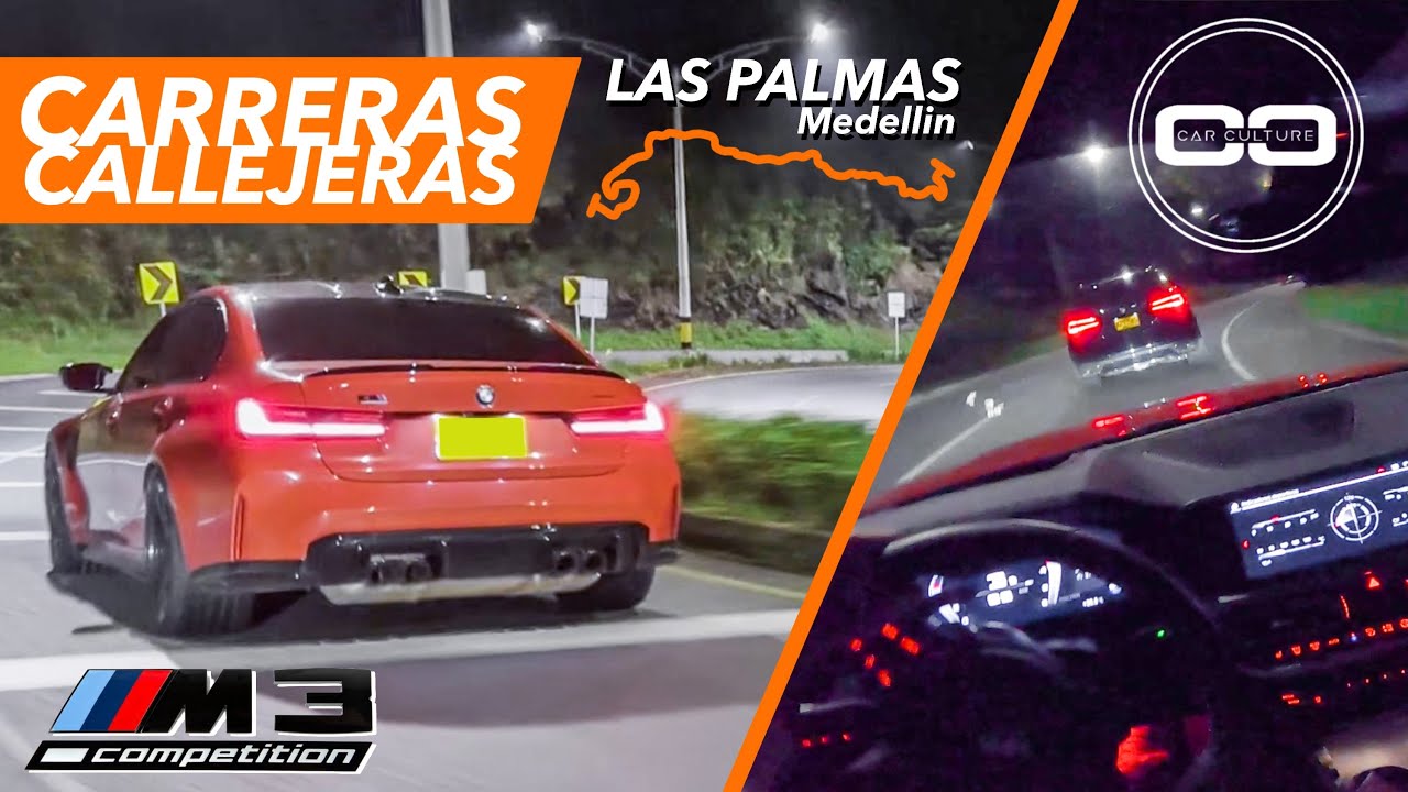 CARRERAS CALLEJERAS EN UN BMW M3 COMPETITION G80 2023 EN LAS PALMAS VS SEAT CUPRA 290