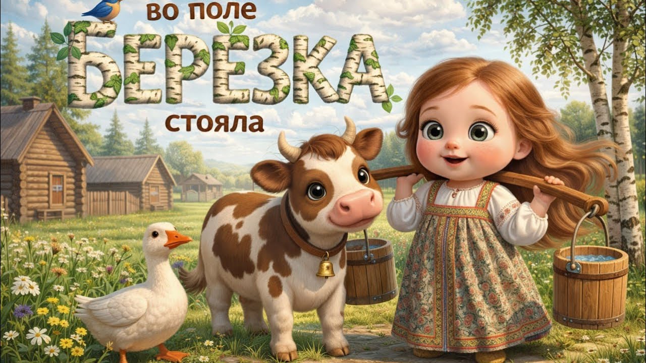 Во поле берёзка стояла- МИЛАША в деревне