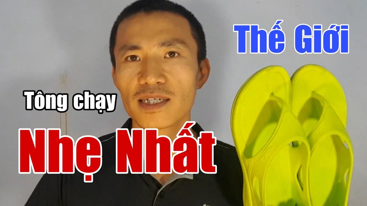 Trên Tay Đôi Tông Chạy Bộ Nhẹ Nhất Thế Giới | Nguyễn Hữu Lượng