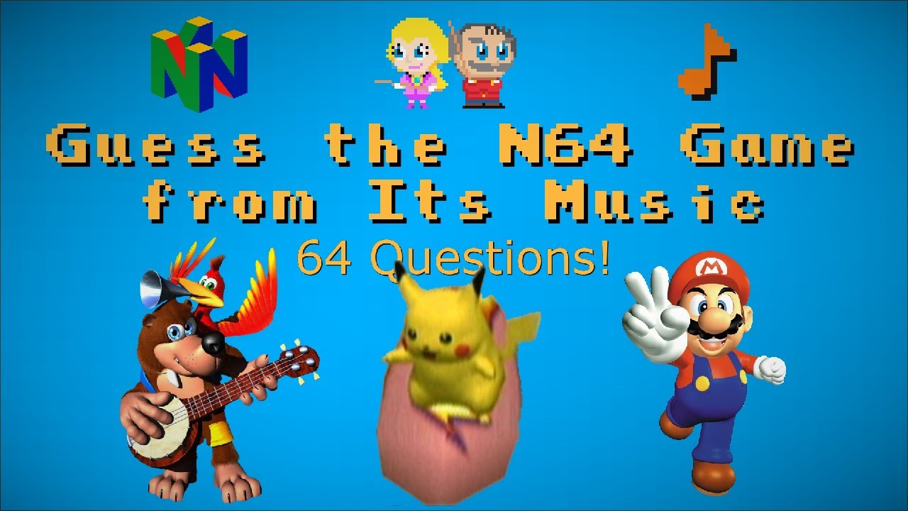 Guess the N64 Game from Its Music