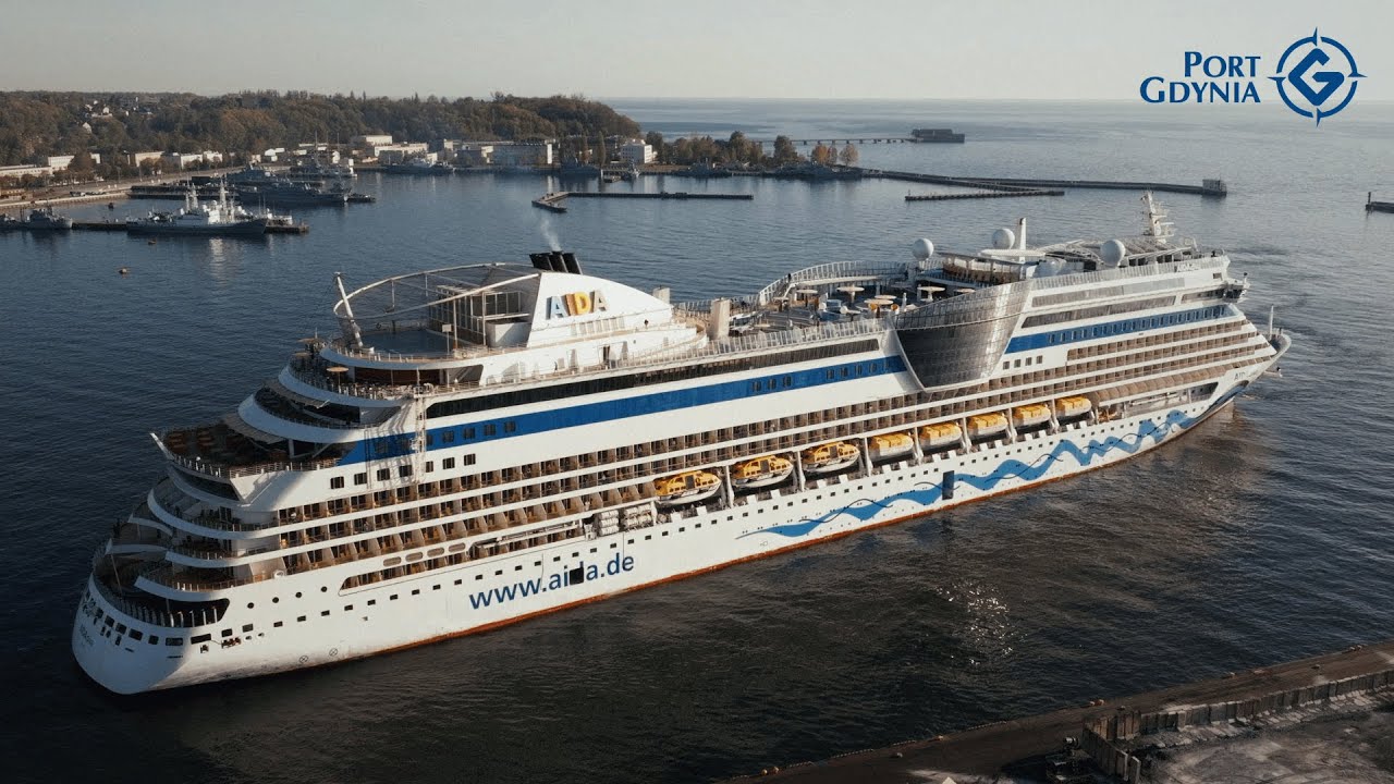 AIDAdiva w Porcie Gdynia