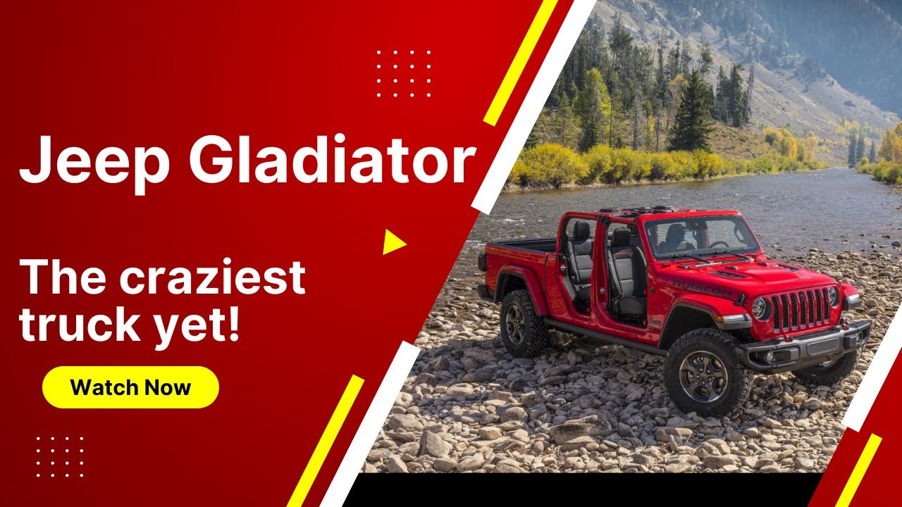 What most people don't know about Jeep's ludicrously unorthodox Gladiator