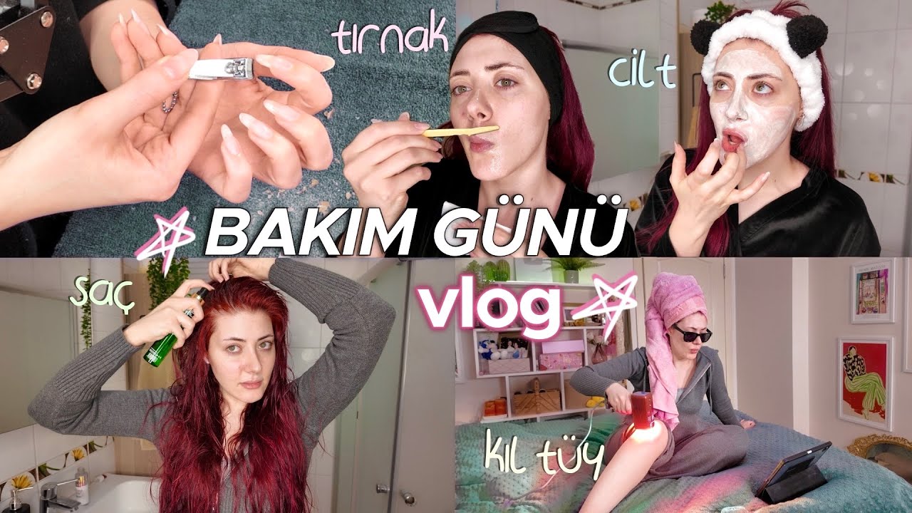 bakım günü 🫧 tırnak, cilt, saç ve kıl-tüy işleri
