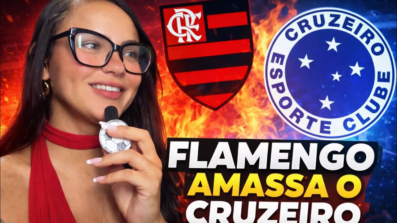 FLAMENGO ATROPELA O CRUZEIRO NO MARACA!!! React Flamengo 2x0 Cruzeiro 