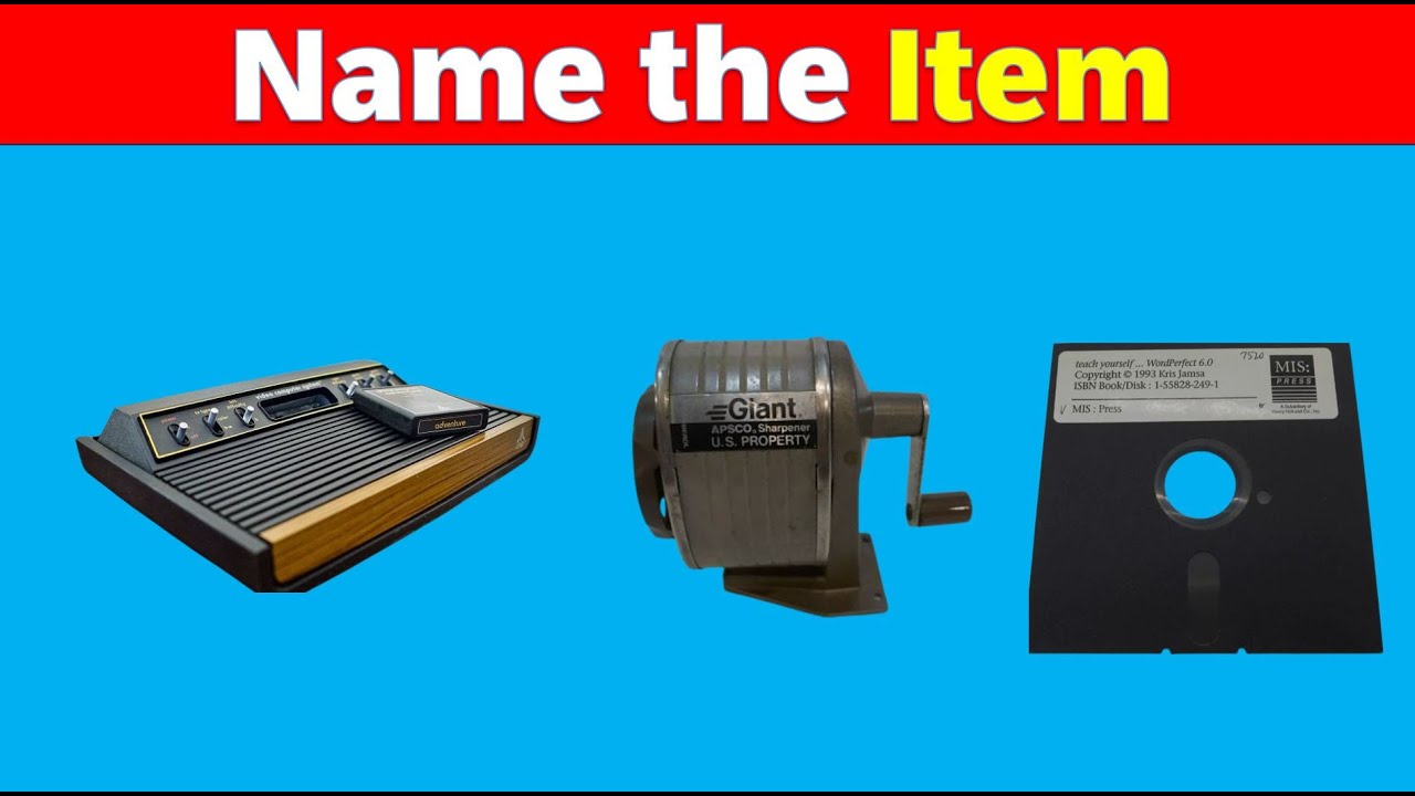Vintage Item Quiz: Can You Name These Old Things from Grandma's House? 🕰️
