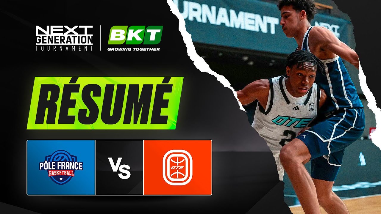 LES MEILLEURS PROSPECTS FRANÇAIS VS US ?? - Pôle France INSEP vs Overtime Elite - Résumé ANGT Finals