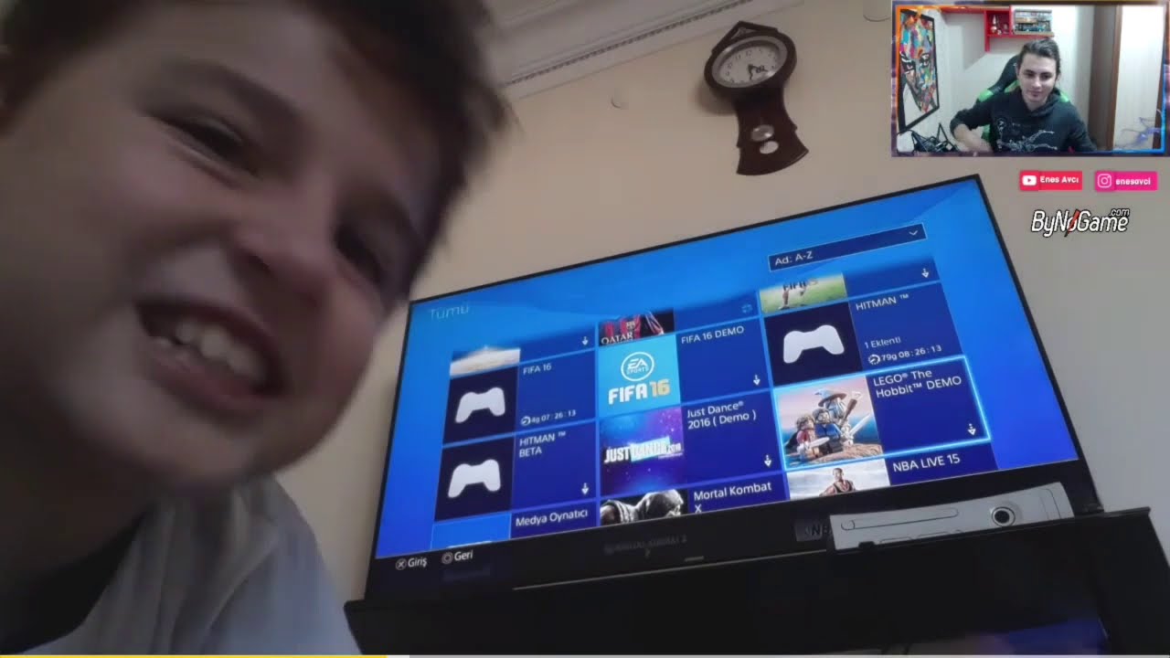Enes Avcı | PS4'de Bedava Oyun Aldığını Sanan Çocuğu İzliyor!! (Baya Eğlenceli)