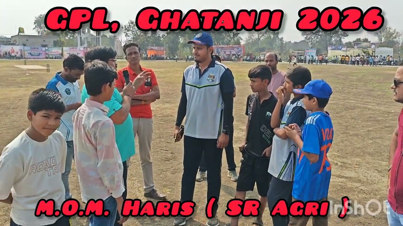 GPL 2026 Ghatanji # Haris, (SR Agri Team )Quarter final # Man of the match # an Interview 