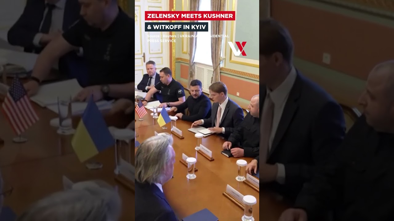 Kushner & Witkoff Meet Zelensky | Trump&rsquo;s Ukraine Peace Push Moves From Moscow To Kyiv | VERTEX