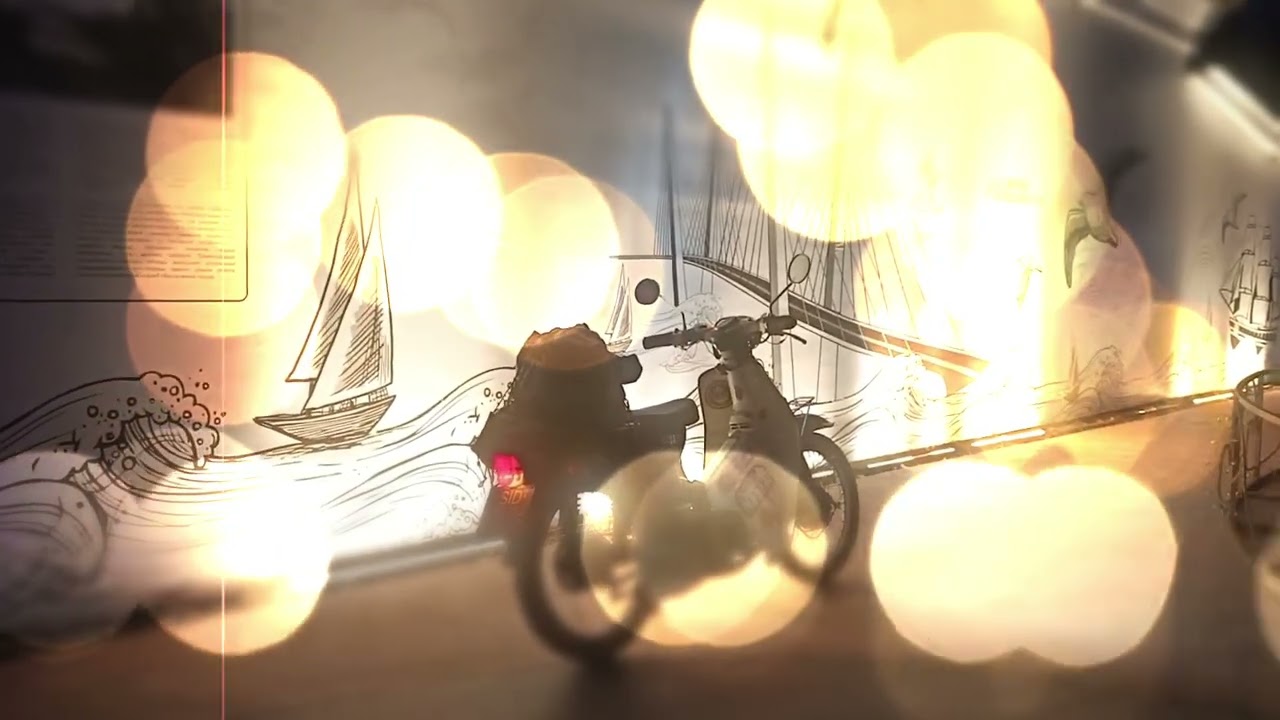 Рассвет/закат Владивосток ❤️Honda Super Cub