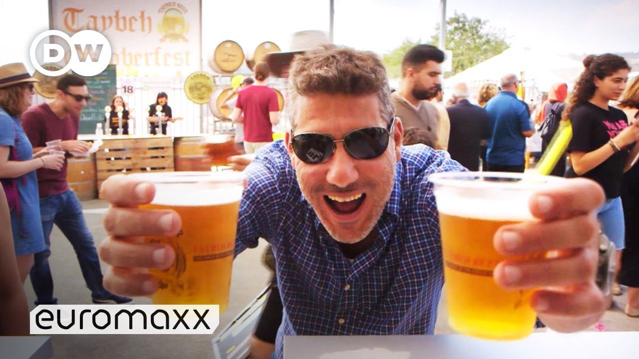 How Palestinians celebrate Oktoberfest | Palestinian beer, music & dancing | Oktoberfest Taybeh