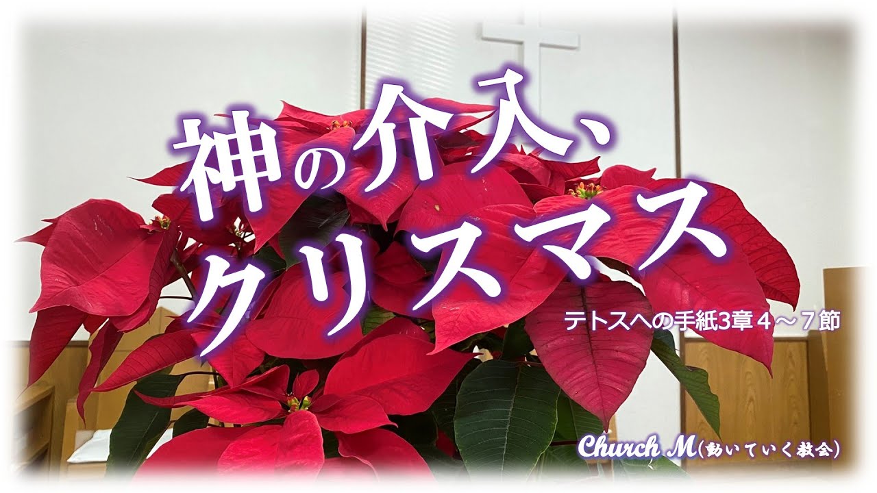 神の介入、クリスマス / テトスへの手紙　3章4~7節
