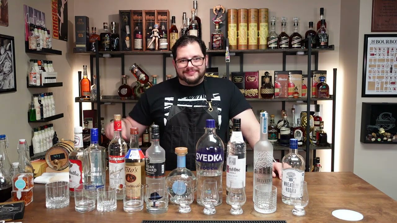 Blind Tasting and Ranking 10 Different Vodka Brands.