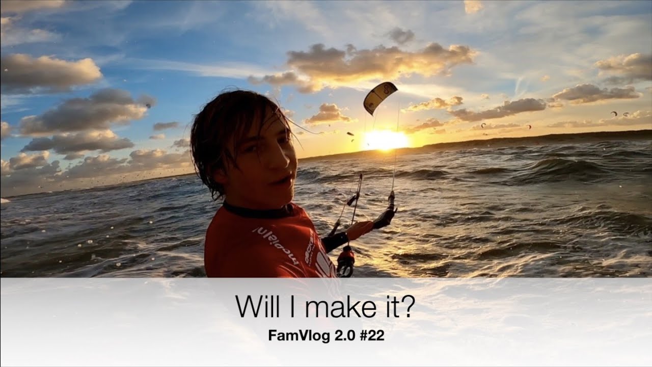 Doing a 120 km DOWNWINDER for charity! FamVlog 2.0 #22